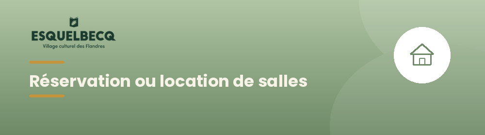 Réservation d'une salle communale - Associations d'Esquelbecq