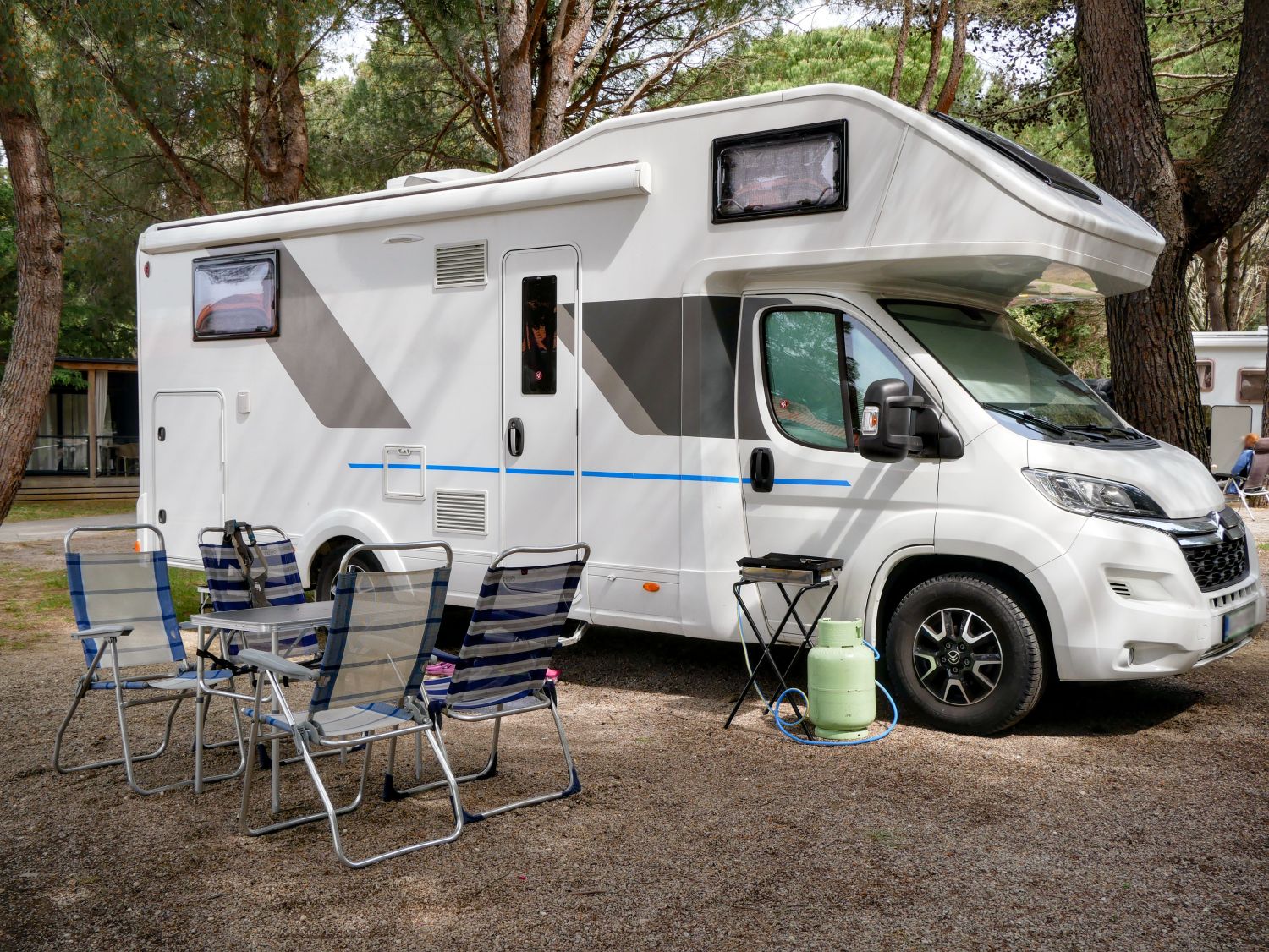 Aire de services pour camping-cars